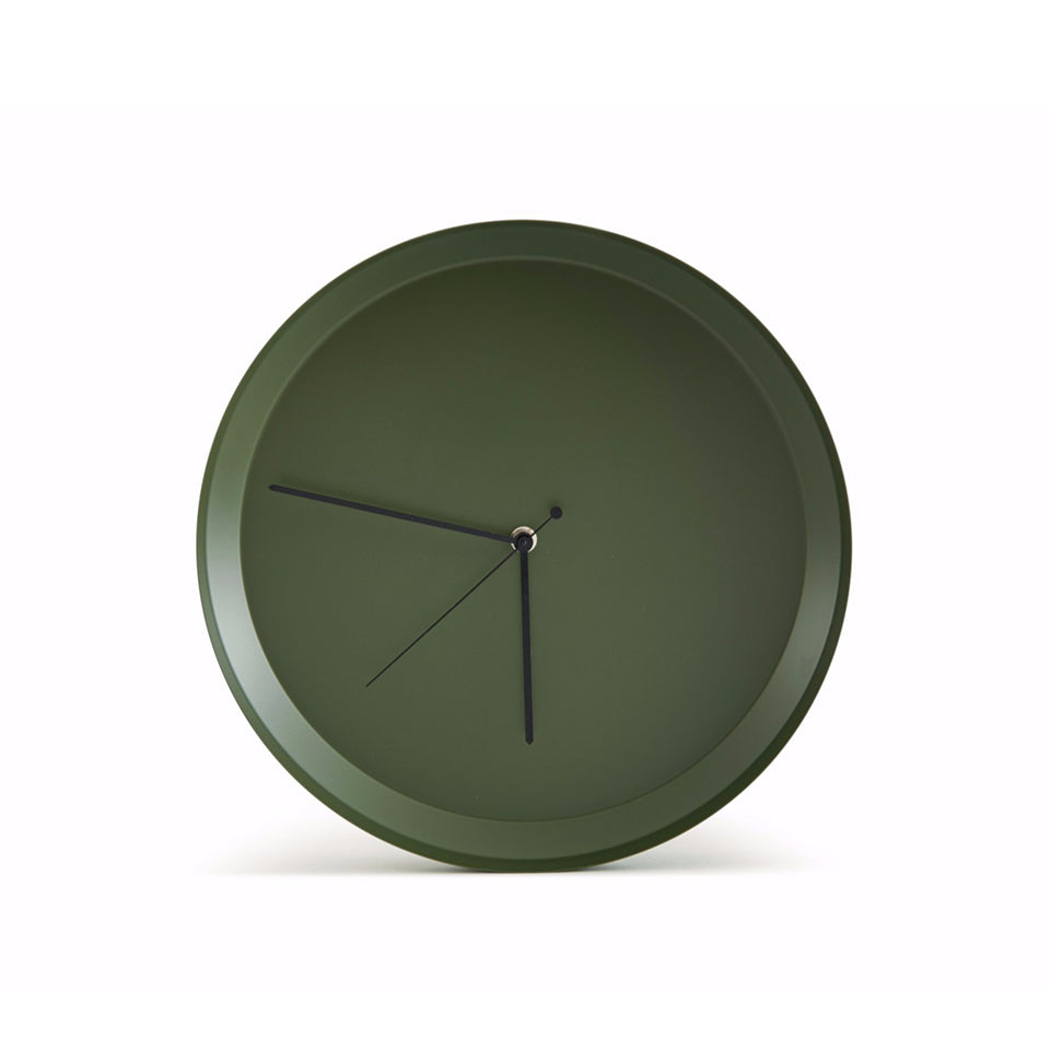 Office Clock Dial Set Round Wall Closeup