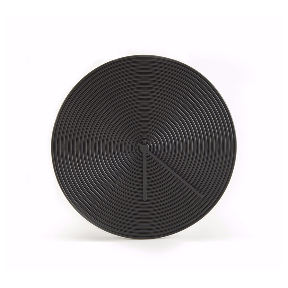 Large Wooden Metal Round Wall Clock