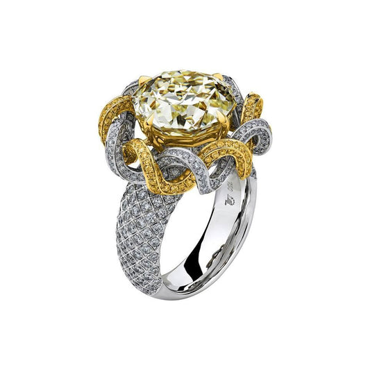 Diamond Wish Yellow 24K Gold Letter