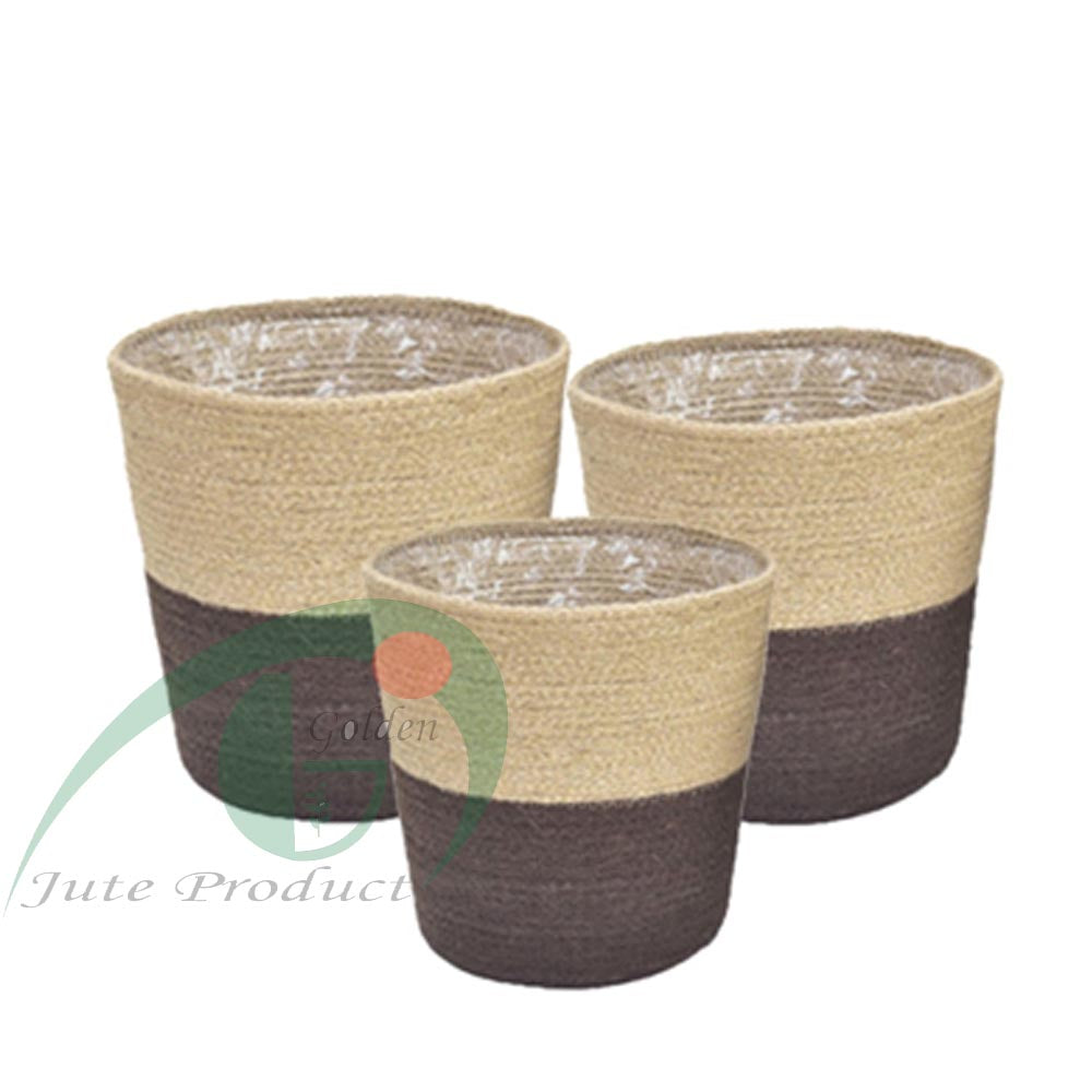 Jute Planter Pot for outdoor, Indoor and home decoration