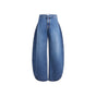 Wide-brimmed Baseball Oversize Trousers