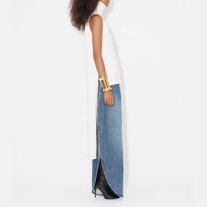 Wide-brimmed Baseball Oversize Trousers