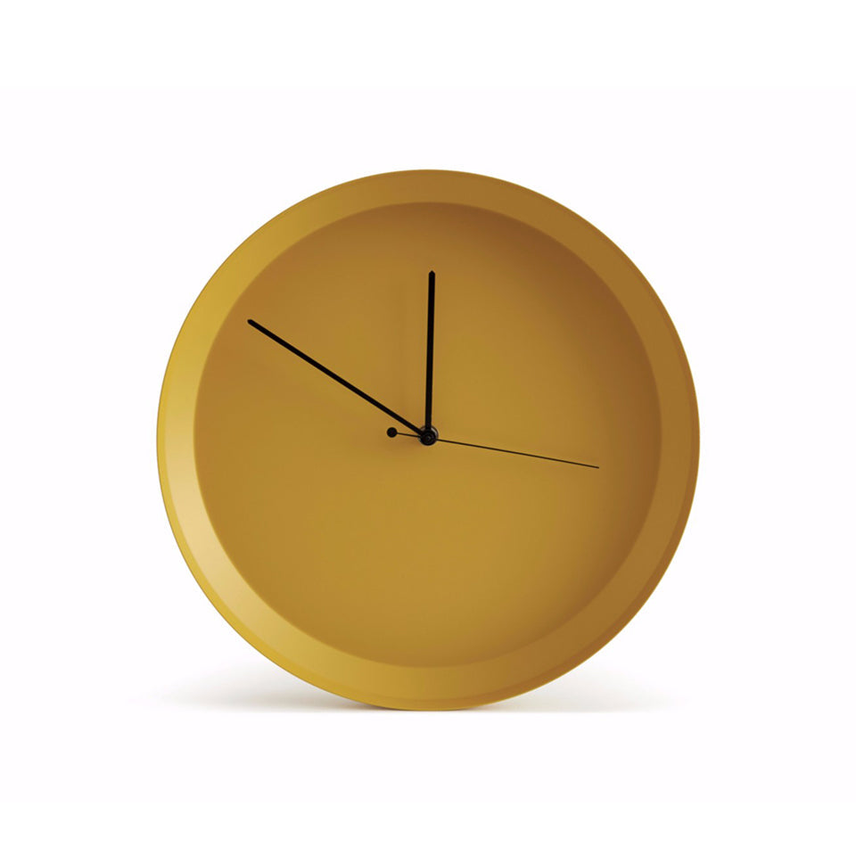 Office Clock Dial Set Round Wall Closeup