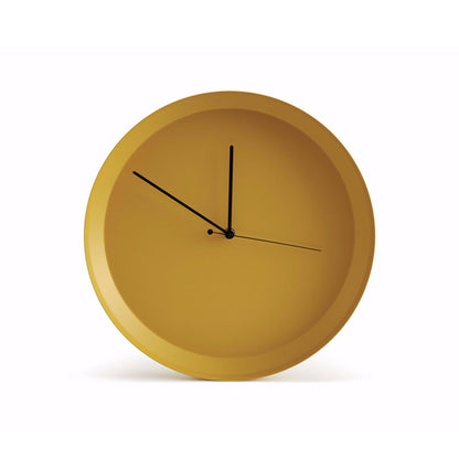 Office Clock Dial Set Round Wall Closeup