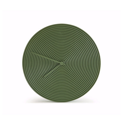 Large Wooden Metal Round Wall Clock