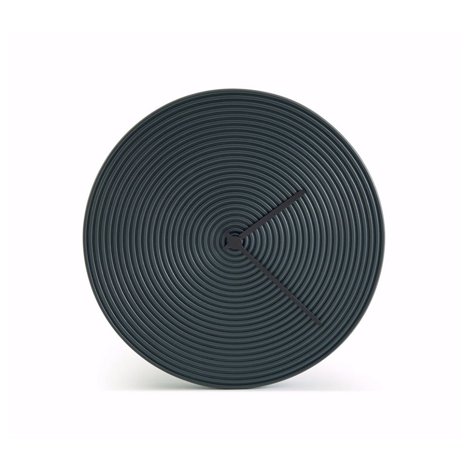 Large Wooden Metal Round Wall Clock